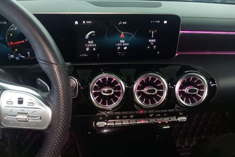 Used Mercedes-Benz A-Class 2020 Restyled A 200 L Sport Sedan Fashion Version Audio And AC Panel