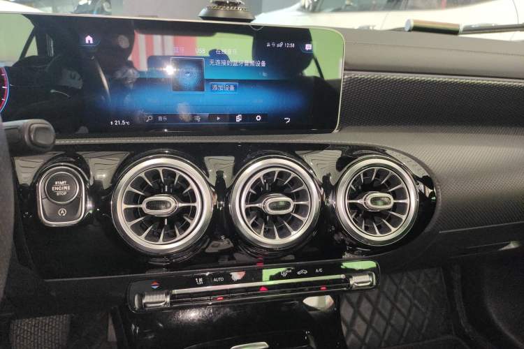 Used Mercedes-Benz A-Class 2020 A 200 L Sport Sedan Audio And AC Panel
