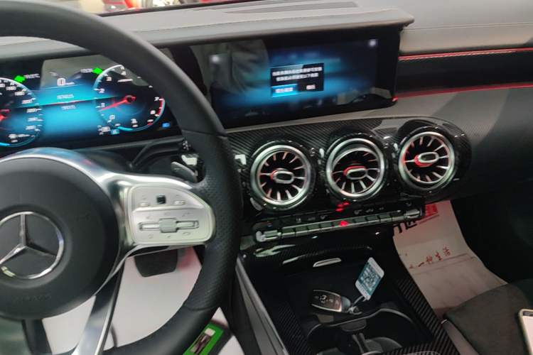 Used Mercedes-Benz A-Class 2020 Restyled A 200 L Sport Sedan Fashion Version Audio And AC Panel