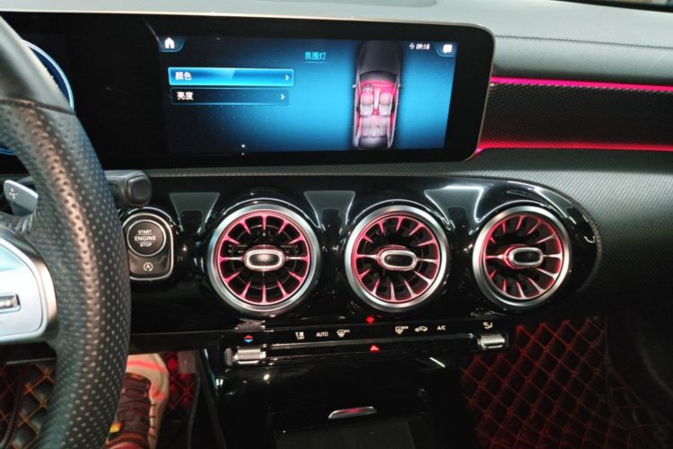 Used Mercedes-Benz A-Class 2020 A 200 L Sport Sedan Audio And AC Panel