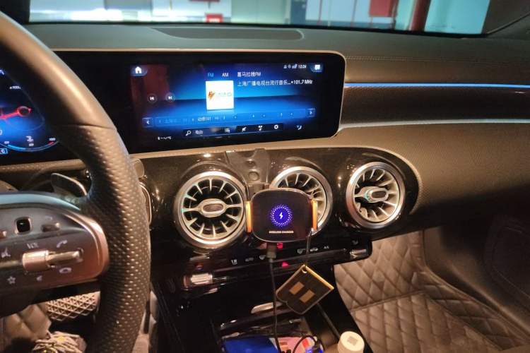 Used Mercedes-Benz A-Class 2020 A 200 L Sport Sedan Audio And AC Panel
