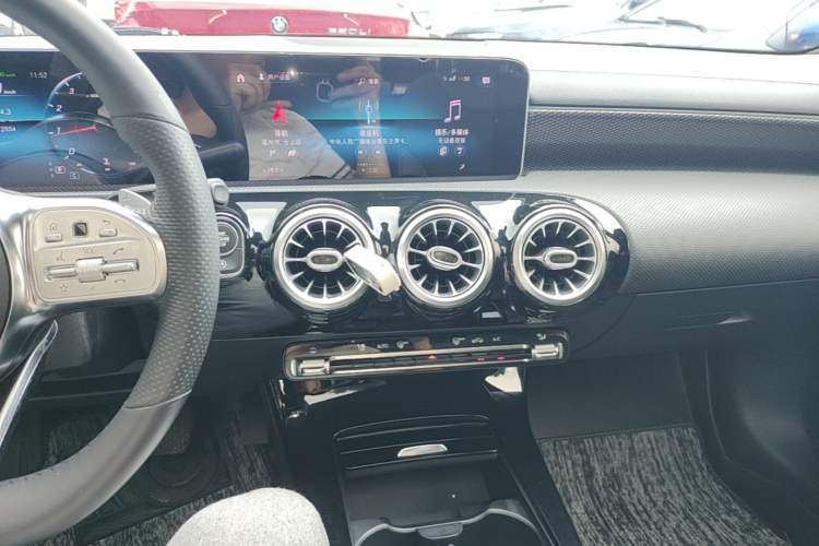 Used Mercedes-Benz A-Class 2020 A 200 L Sport Sedan Audio And AC Panel
