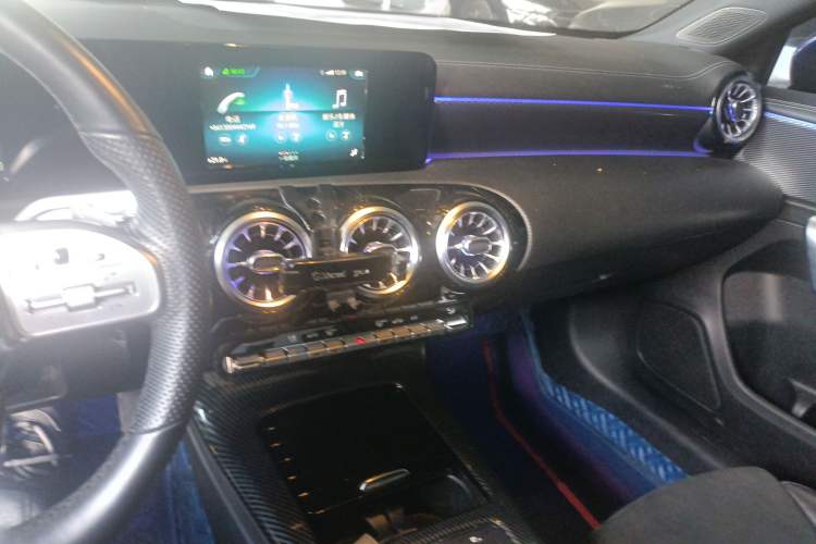 Used Mercedes-Benz A-Class 2020 A 180 L Sport Sedan Audio And AC Panel