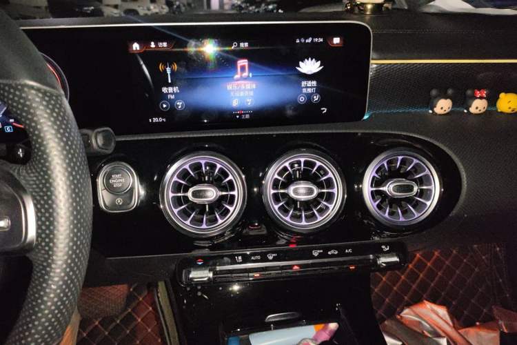 Used Mercedes-Benz A-Class 2020 Restyled A 200 L Sport Sedan Fashion Version Audio And AC Panel