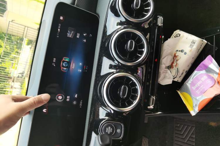 Used Mercedes-Benz A-Class 2020 A 180 L Sport Sedan Audio And AC Panel