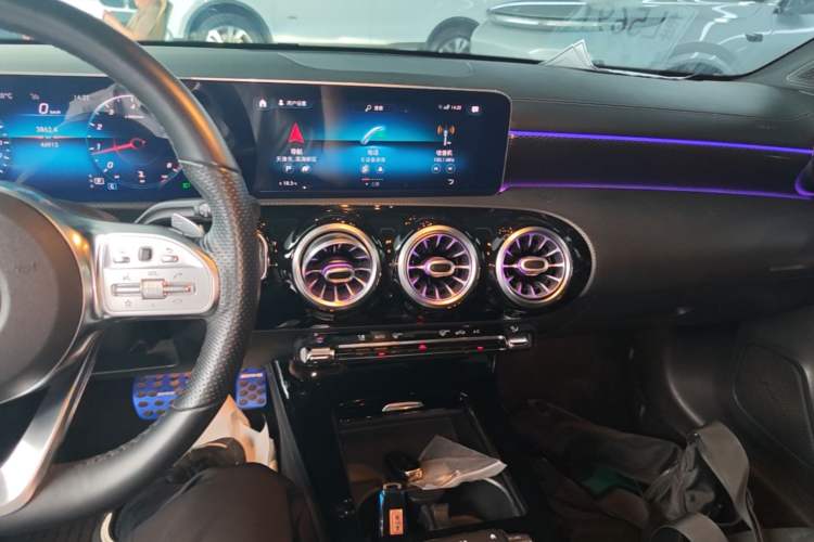 Used Mercedes-Benz A-Class 2020 A 200 L Sport Sedan Audio And AC Panel