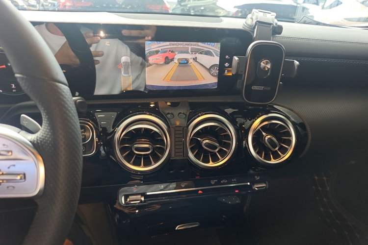 Used Mercedes-Benz A-Class 2020 A 200 L Sport Sedan Audio And AC Panel