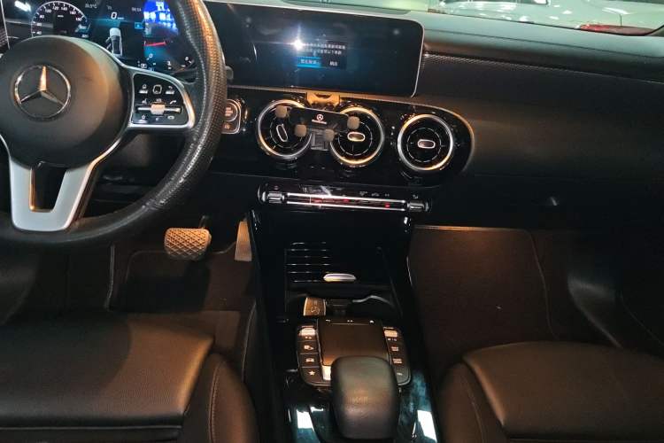 Used Mercedes-Benz A-Class 2020 Restyled A 200 L Sport Sedan Dynamic Version Audio And AC Panel