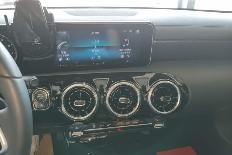 Used Mercedes-Benz A-Class 2020 Restyled A 200 L Sport Sedan Dynamic Version Audio And AC Panel