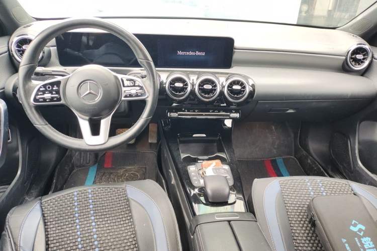 Used Mercedes-Benz A-Class 2020 Second Facelift A 180 L Sport Sedan Center Console