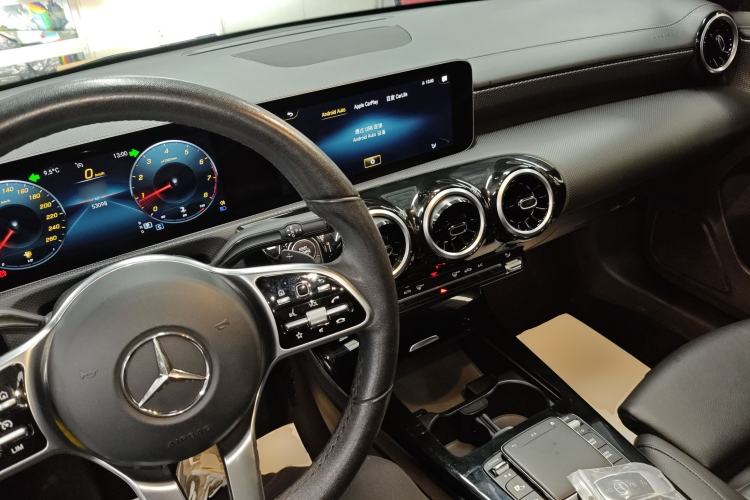 Used Mercedes-Benz A-Class 2020 Restyled A 200 L Sport Sedan Dynamic Version Center Console