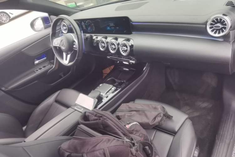 Used Mercedes-Benz A-Class 2020 Second Facelift A 180 L Sport Sedan Center Console