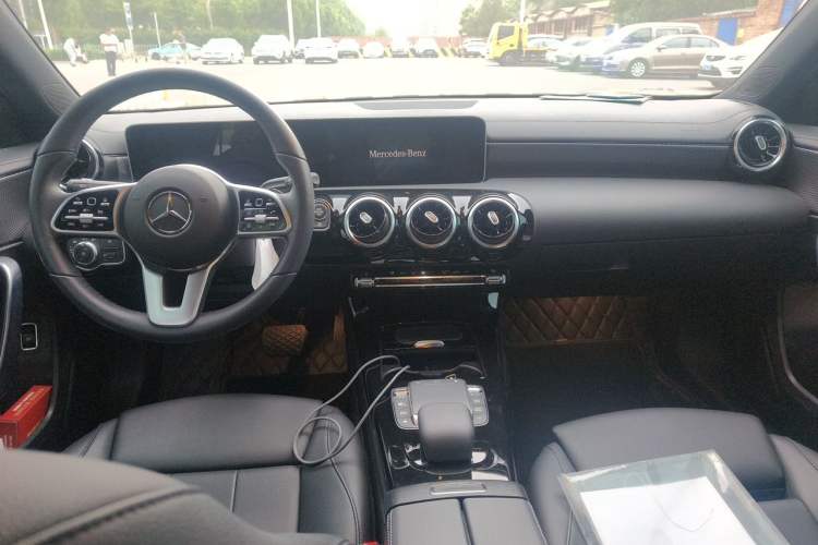 Used Mercedes-Benz A-Class 2020 Restyled A 200 L Sport Sedan Dynamic Version Center Console