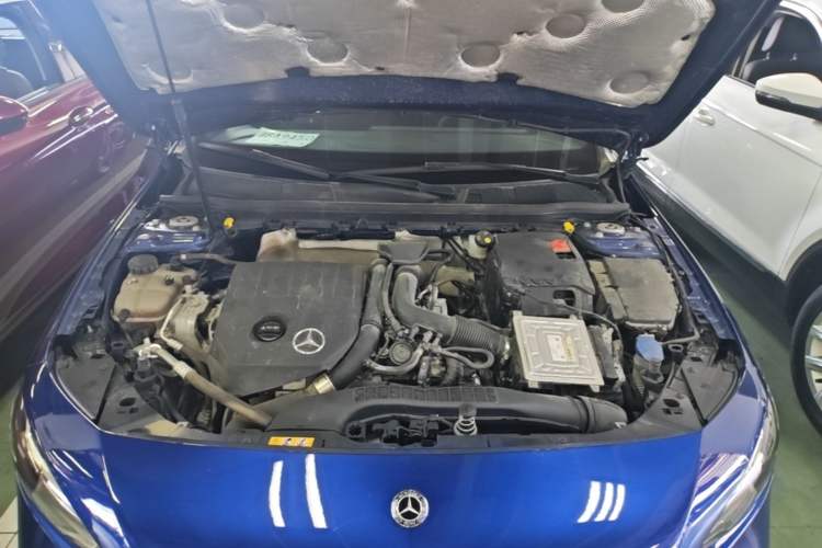 Used Mercedes-Benz A-Class 2020 Second Facelift A 180 L Sport Sedan Engine Bay