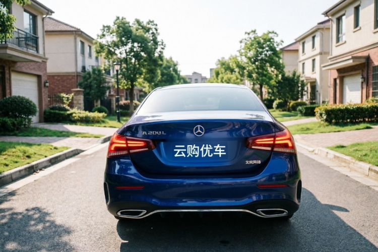 Used Mercedes-Benz A-Class 2020 Restyled A 200 L Sport Sedan Fashion Version Exterior 5