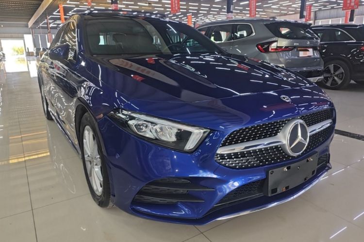 Used Mercedes-Benz A-Class 2020 Restyled A 200 L Sport Sedan Fashion Version Front Right 45 Deg
