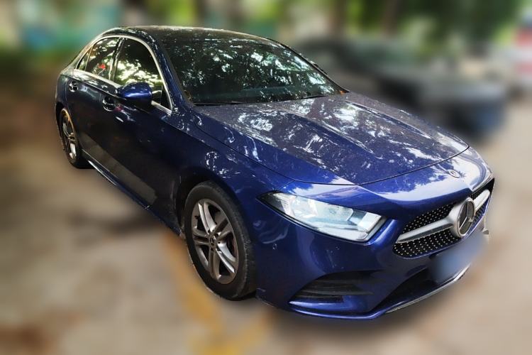 Used Mercedes-Benz A-Class 2020 Second Facelift A 180 L Sport Sedan Front Right 45 Deg