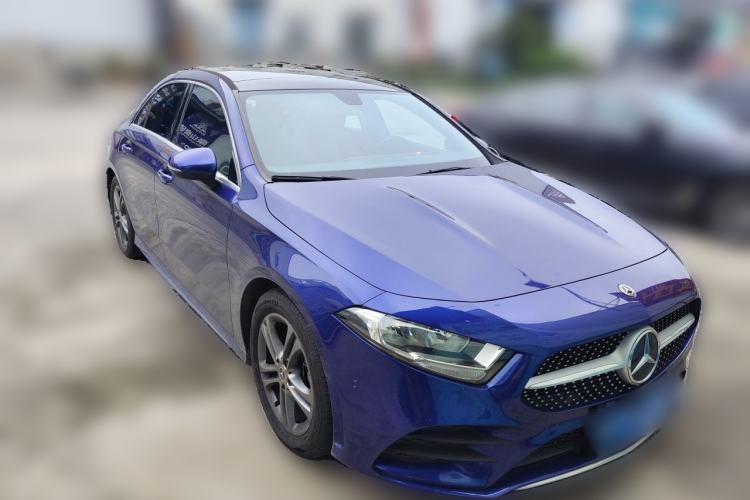 Used Mercedes-Benz A-Class 2020 Second Facelift A 180 L Sport Sedan Front Right 45 Deg