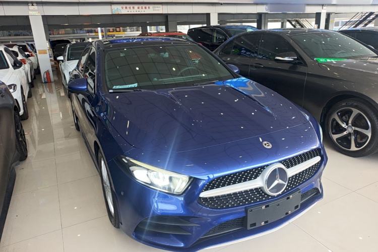 Used Mercedes-Benz A-Class 2020 A 200 L Sport Sedan Front Right 45 Deg