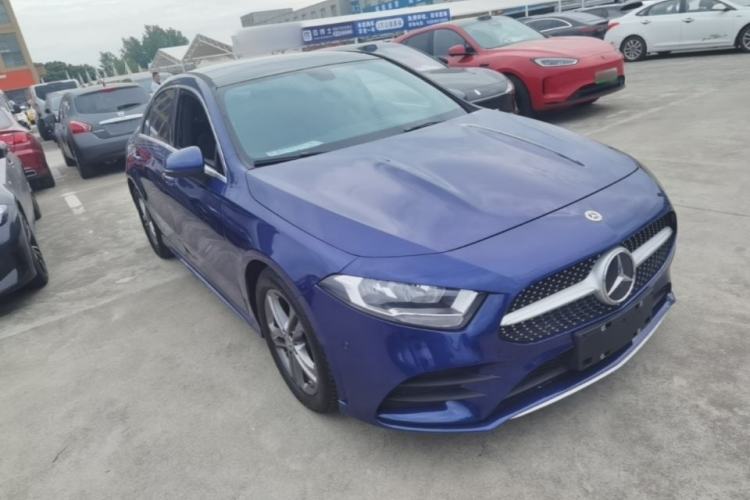Used Mercedes-Benz A-Class 2020 Second Facelift A 180 L Sport Sedan Front Right 45 Deg