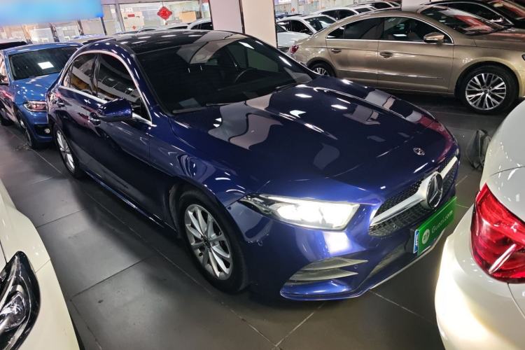 Used Mercedes-Benz A-Class 2020 Restyled A 200 L Sport Sedan Dynamic Version Front Right 45 Deg