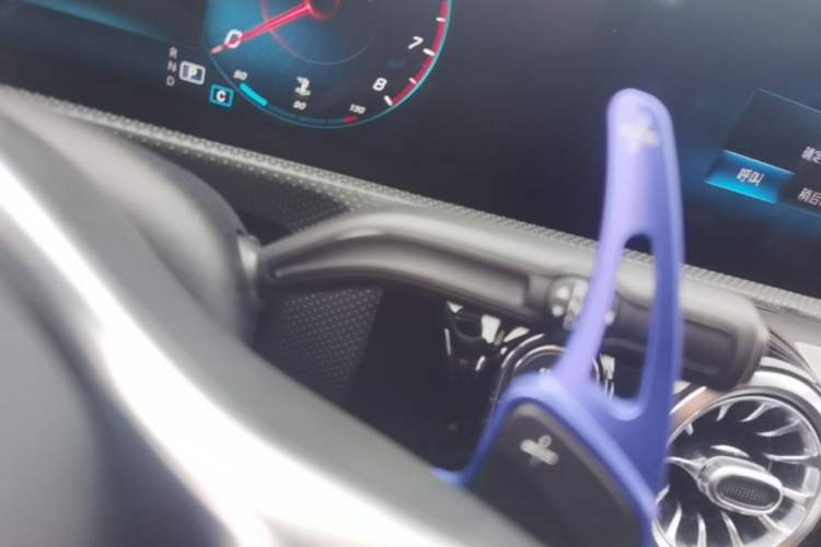 Used Mercedes-Benz A-Class 2020 Second Facelift A 180 L Sport Sedan Gear Lever