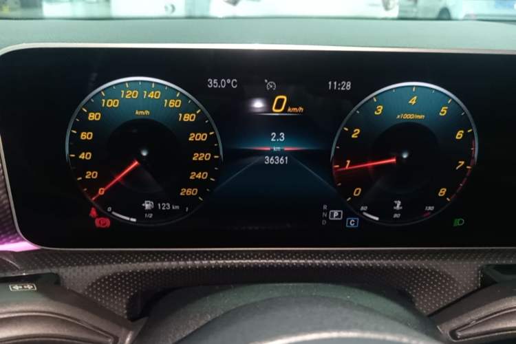 Used Mercedes-Benz A-Class 2020 Restyled A 200 L Sport Sedan Fashion Version Instrument Cluster
