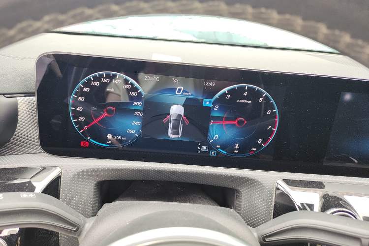 Used Mercedes-Benz A-Class 2020 Second Facelift A 180 L Sport Sedan Instrument Cluster