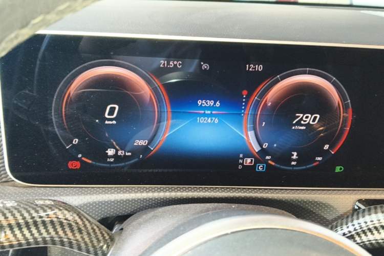 Used Mercedes-Benz A-Class 2020 Restyled A 200 L Sport Sedan Dynamic Version Instrument Cluster
