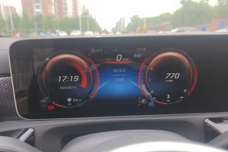 Used Mercedes-Benz A-Class 2020 Restyled A 200 L Sport Sedan Dynamic Version Instrument Cluster