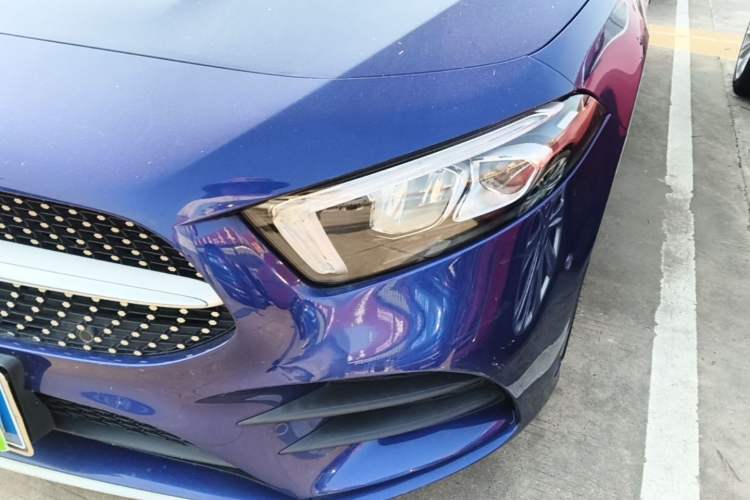 Used Mercedes-Benz A-Class 2020 Restyled A 200 L Sport Sedan Fashion Version Left Front Headlight