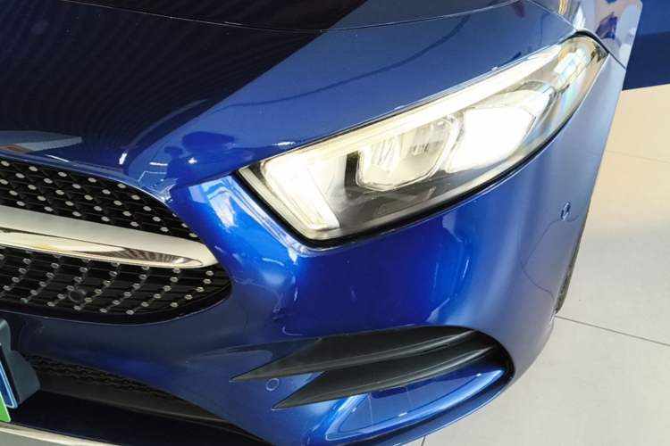 Used Mercedes-Benz A-Class 2020 Restyled A 200 L Sport Sedan Dynamic Version Left Front Headlight