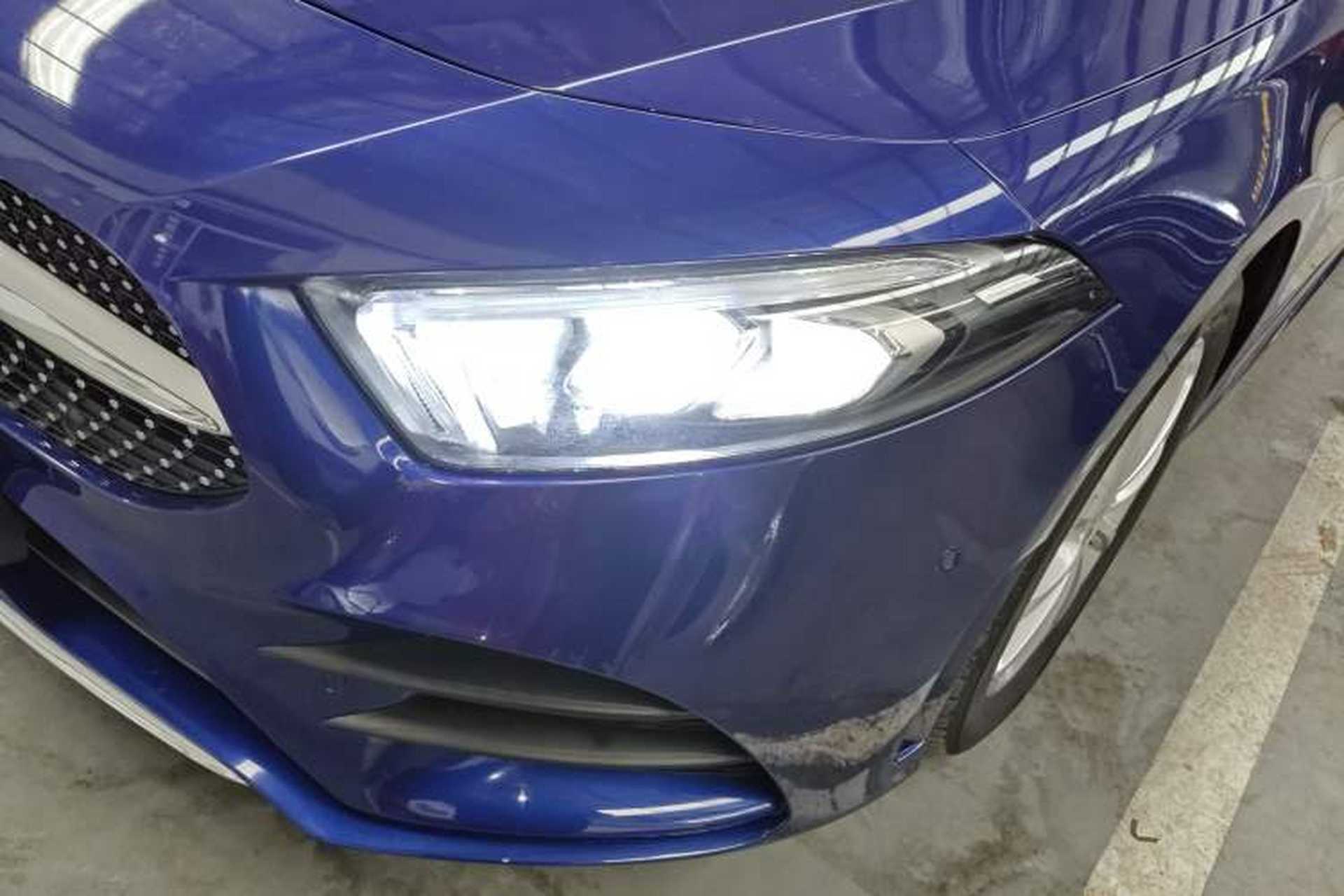 Used Mercedes-Benz A-Class 2020 Restyled A 200 L Sport Sedan Dynamic Version Left Front Headlight