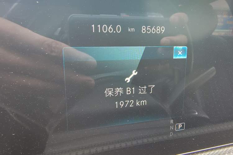 Used Mercedes-Benz A-Class 2020 Second Facelift A 180 L Sport Sedan Odometer Close Up