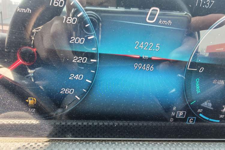 Used Mercedes-Benz A-Class 2020 Restyled A 200 L Sport Sedan Fashion Version Odometer Close Up