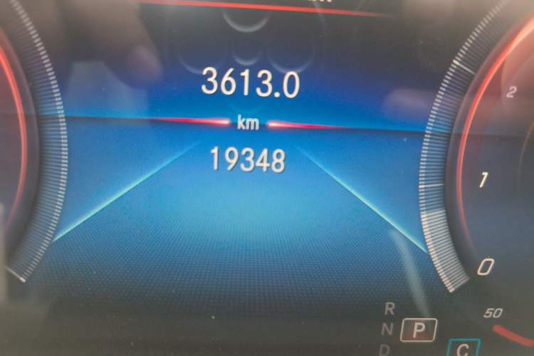 Used Mercedes-Benz A-Class 2020 Restyled A 200 L Sport Sedan Dynamic Version Odometer Close Up