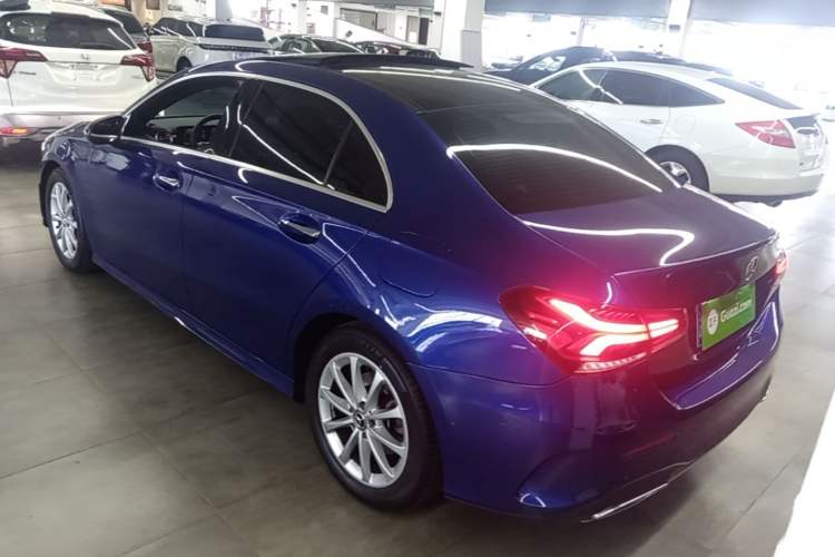 Used Mercedes-Benz A-Class 2020 Restyled A 200 L Sport Sedan Fashion Version Rear Left 45 Deg