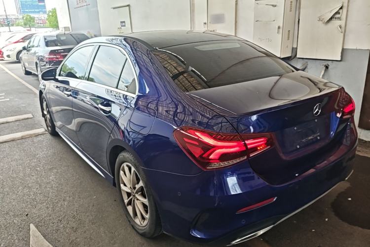 Used Mercedes-Benz A-Class 2020 Restyled A 200 L Sport Sedan Dynamic Version Rear Left 45 Deg