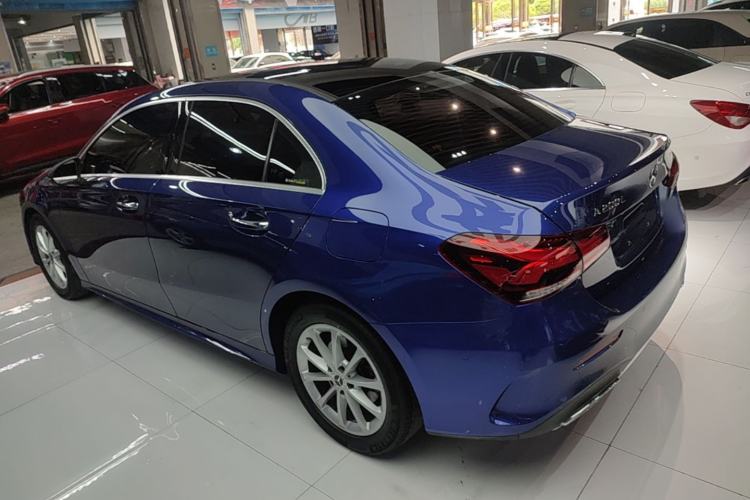 Used Mercedes-Benz A-Class 2020 Restyled A 200 L Sport Sedan Fashion Version Rear Left 45 Deg