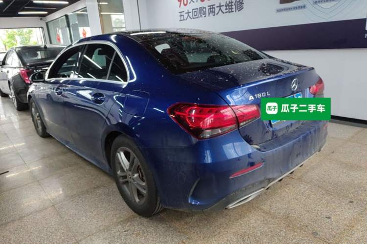 Used Mercedes-Benz A-Class 2020 Facelift A 180 L Sport Sedan Special Configuration Rear Left 45 Deg