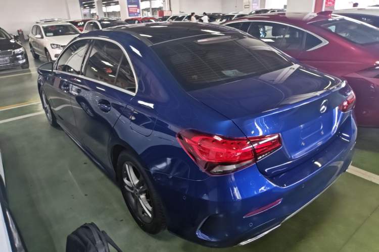 Used Mercedes-Benz A-Class 2020 Second Facelift A 180 L Sport Sedan Rear Left 45 Deg