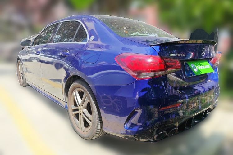 Used Mercedes-Benz A-Class 2020 Facelift A 180 L Sport Sedan Special Configuration Rear Left 45 Deg