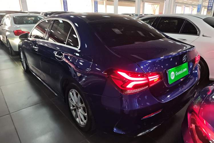Used Mercedes-Benz A-Class 2020 Restyled A 200 L Sport Sedan Dynamic Version Rear Left 45 Deg