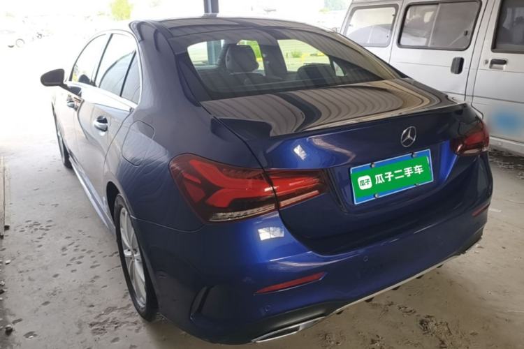 Used Mercedes-Benz A-Class 2020 Restyled A 200 L Sport Sedan Dynamic Version Rear Left 45 Deg