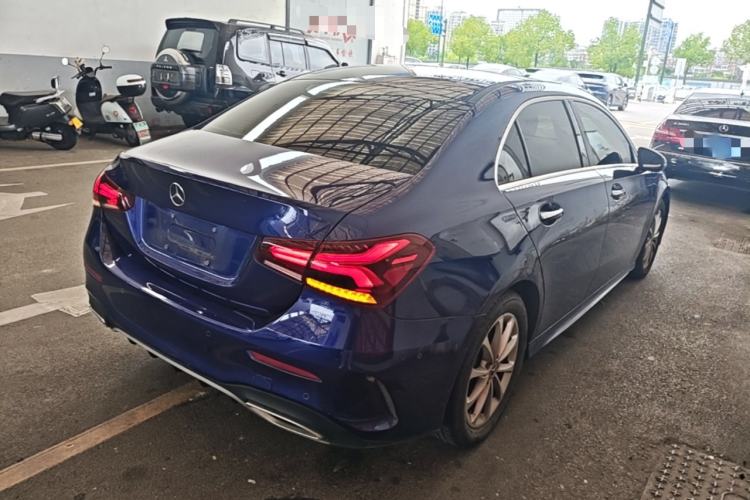 Used Mercedes-Benz A-Class 2020 Restyled A 200 L Sport Sedan Dynamic Version Rear Right 45 Deg