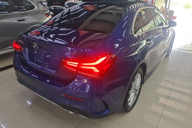 Used Mercedes-Benz A-Class 2020 Restyled A 200 L Sport Sedan Fashion Version Rear Right 45 Deg