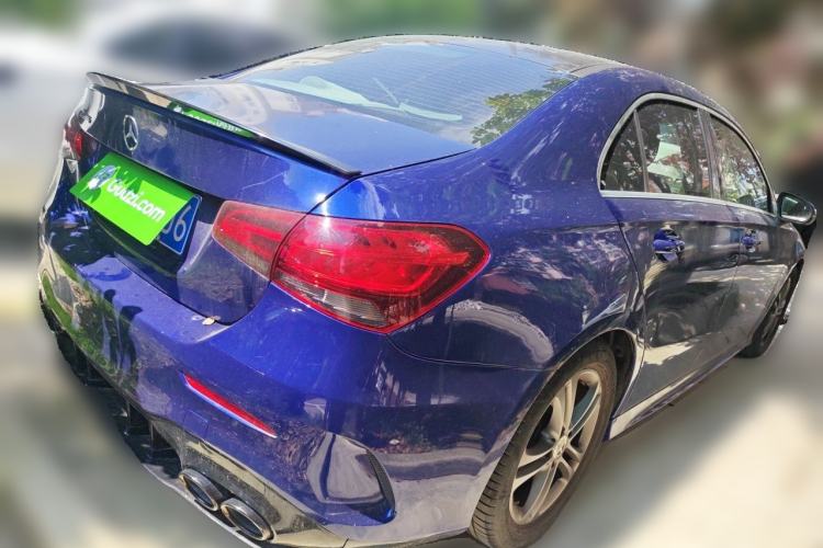 Used Mercedes-Benz A-Class 2020 Facelift A 180 L Sport Sedan Special Configuration Rear Right 45 Deg