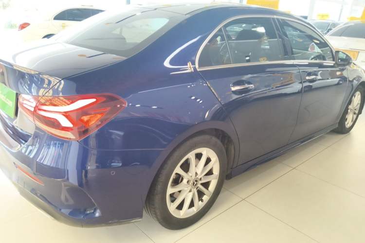 Used Mercedes-Benz A-Class 2020 Restyled A 200 L Sport Sedan Dynamic Version Rear Right 45 Deg