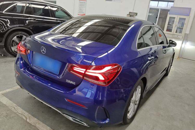 Used Mercedes-Benz A-Class 2020 Restyled A 200 L Sport Sedan Dynamic Version Rear Right 45 Deg