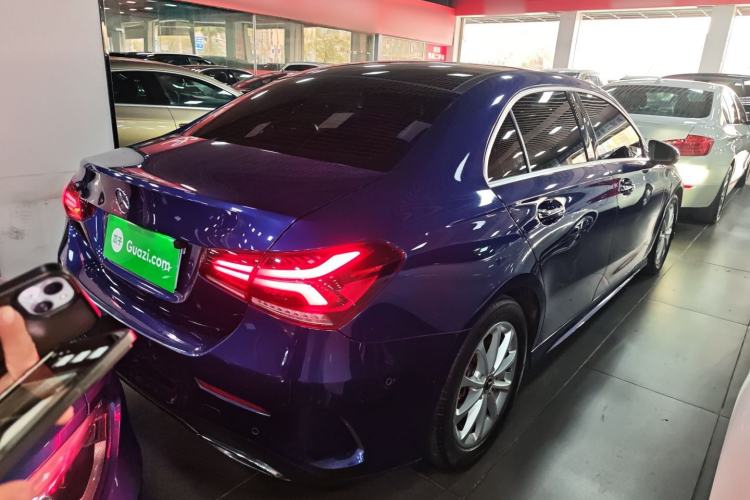 Used Mercedes-Benz A-Class 2020 Restyled A 200 L Sport Sedan Dynamic Version Rear Right 45 Deg